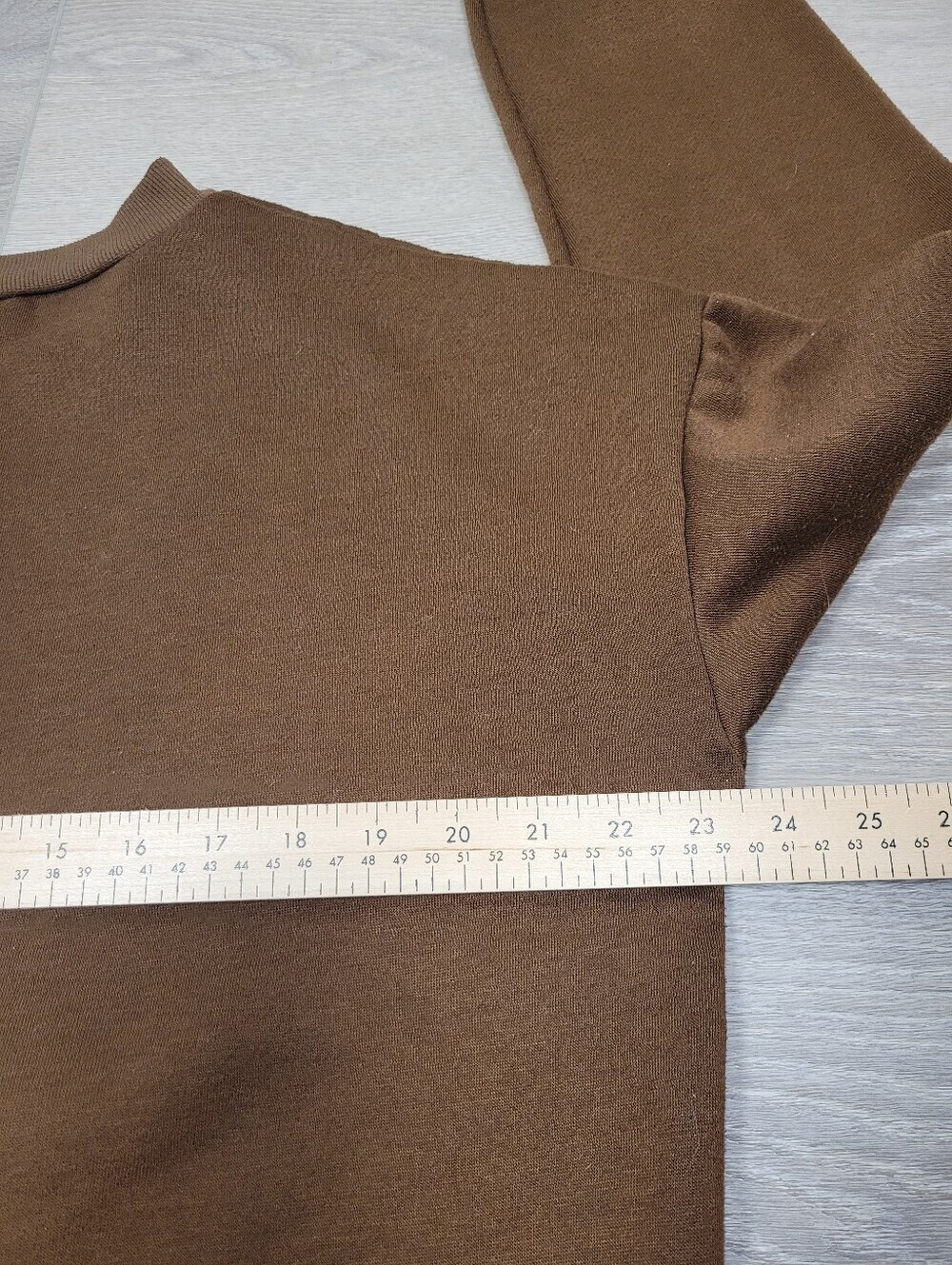 Y2K Brown & White Mushroom Graphic Sweatshirt Top Size: Large - Picture 5 of 6